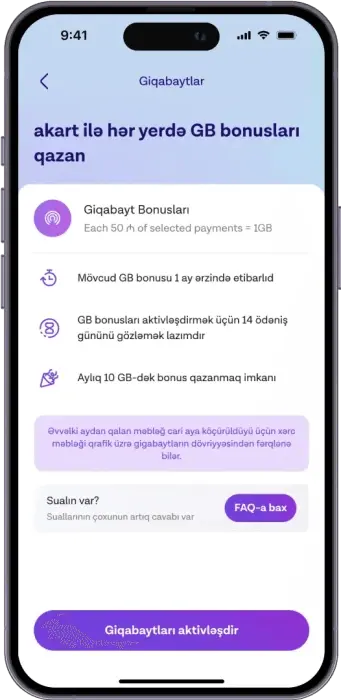 Read all the information and tap “Activate“